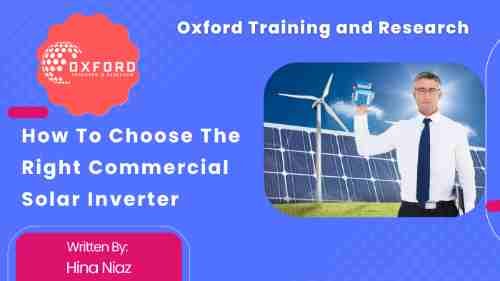﻿﻿﻿﻿How To Choose The Right Commercial Solar Inverter